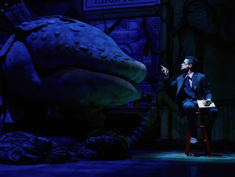 Jordan Fisher in The Little Shop of Horrors