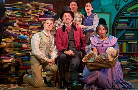 The London cast of Bleak Expectations