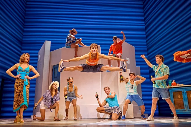 The cast of Mamma Mia!