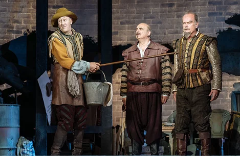 Cast of Man of La Mancha at the London Coliseum, London
