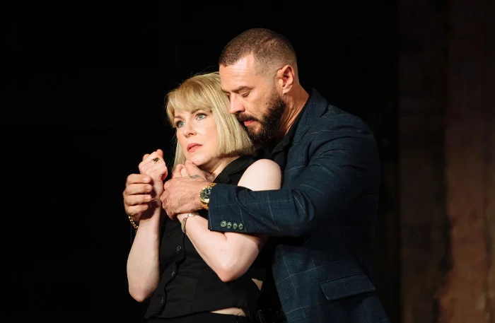 Matt Willis and Tamsin Carroll in 2:22 A Ghost Story