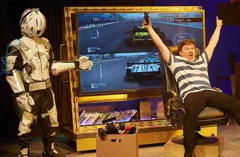 Matthew Gordan as Joe in Billionaire Boy at the Garrick Theatre, London