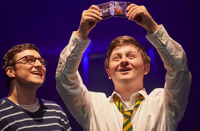 Matthew Gordan as Joe in Billionaire Boy at the Garrick Theatre, London