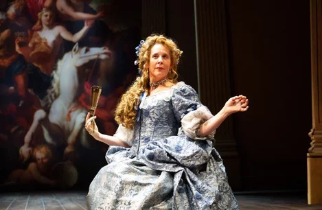 Mel Giedroyc in The Crown Jewels at the Garrick Theatre