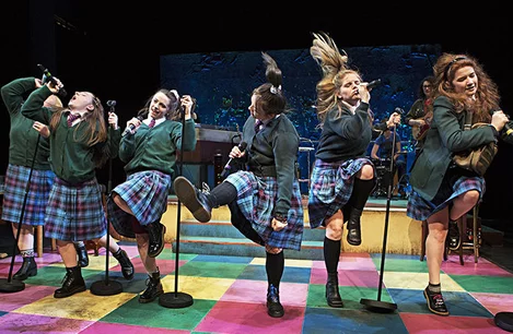 Melissa Allan, Caroline Deyga, Karen Fishwick, Kirsty Maclaren, Frances Mayli McCann, Dawn Sievewright in Our Ladies of Perpetual Succour - Duke of York's Theatre