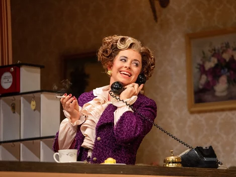 Mia Austen as Sybil in Fawlty Towers