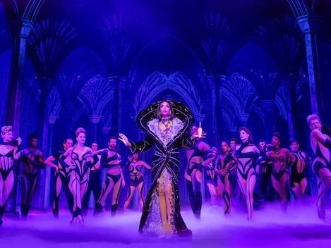 Michelle Williams in Death Becomes Her on Broadway