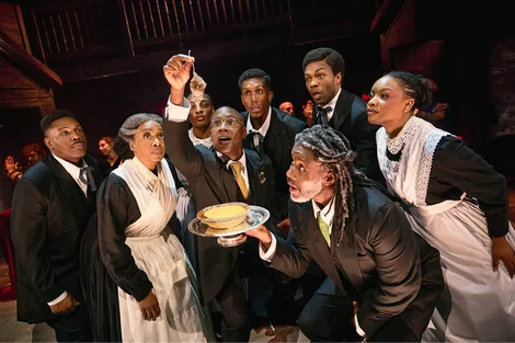 The cast of Midnight at Daryl Roth Theatre