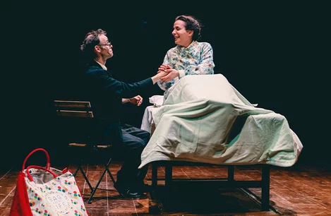 Mike Hugo and Suzanne Ahmet in Marvellous at Soho Place