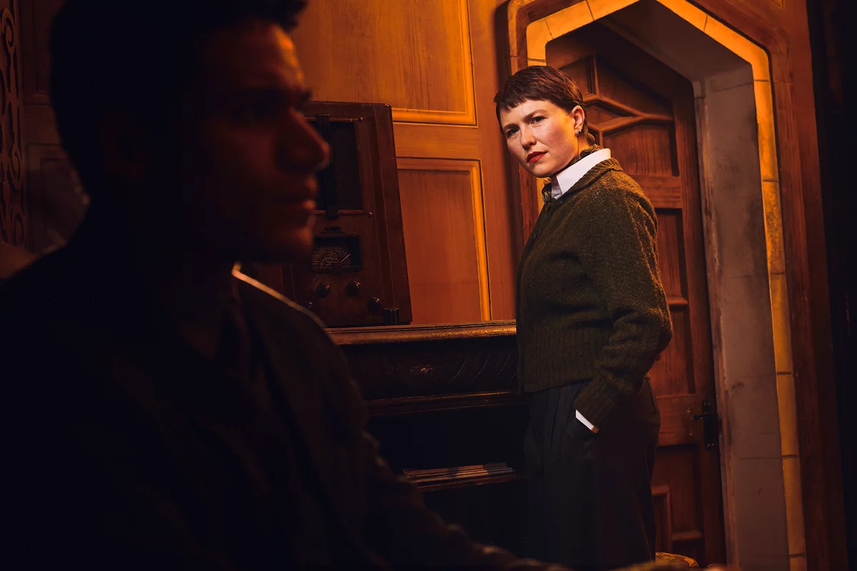 Miss Casewell (Kate Handford) in The Mousetrap