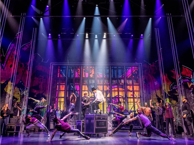 The MJ the Musical West End cast