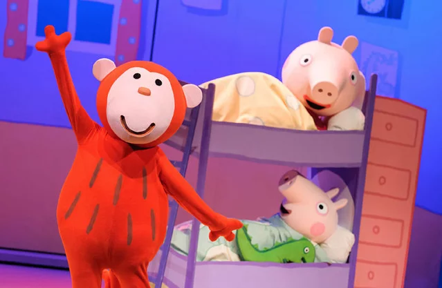 Monkey in Peppa Pig's Suprise