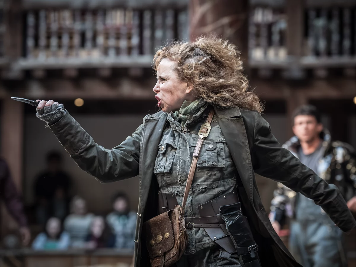 Michelle Terry stars in Mother Courage