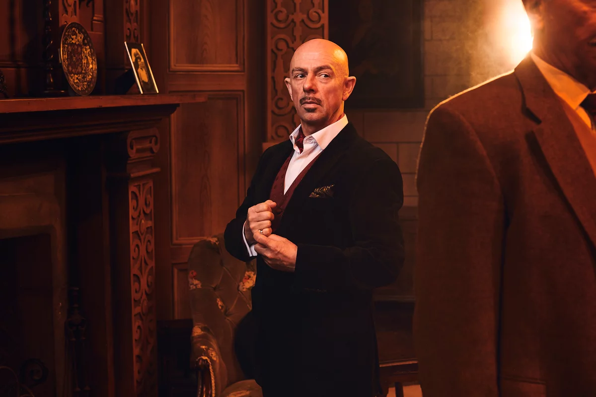 Stephen Ventura as Mr Paravicini in The Mousetrap