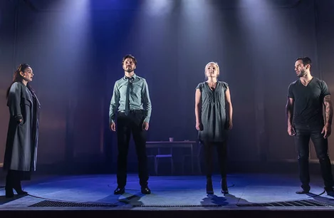 Murder Ballad Cast at the Arts Theatre in the West End