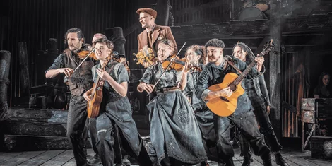 The musicians in The Curious Case of Benjamin Button, West End