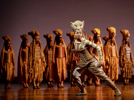 Nala in The Lion King on Broadway