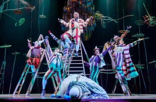 The cast of Hex at the National Theatre