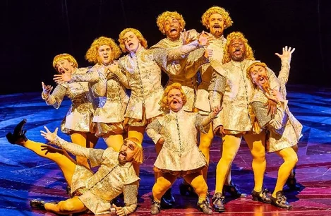 The cast of Hex at the National Theatre