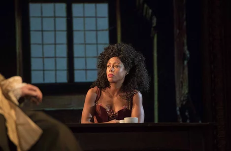 Nina Toussaint-White in the Libertine