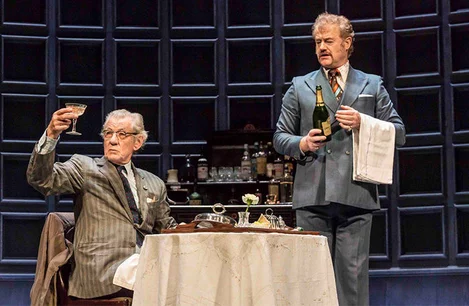 No Man's Land production shot - Wyndham's Theatre
