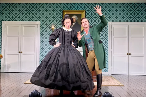 Oh, Mary! continues at the Trafalgar Theatre