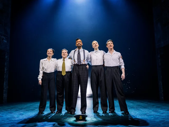 Operation Mincemeat runs on Broadway at the Golden Theatre