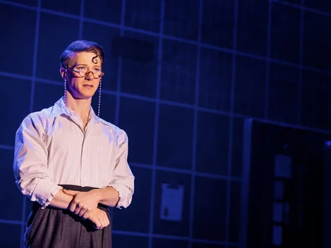 Jeff Kready plays Hester Leggatt and others in Operation Mincemeat on Broadway