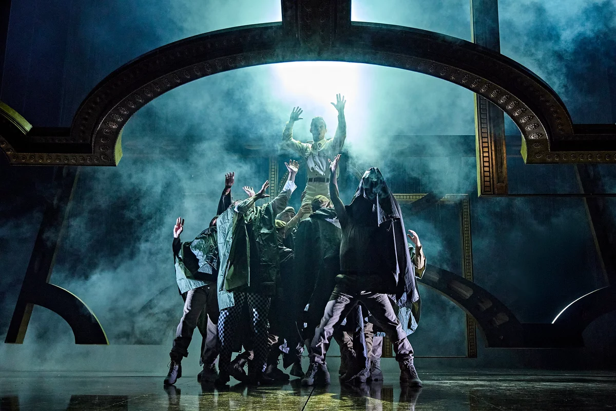 The cast of Othello at Theatre Royal Haymarket