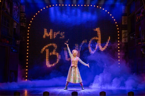 Bonnie Langford as Mrs Bird in Paddington The Musical