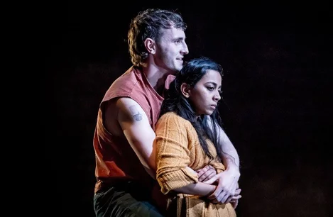 Paul Mescal (Stanley) and Anjana Vasan (Stella) in A Streetcar Named Desire