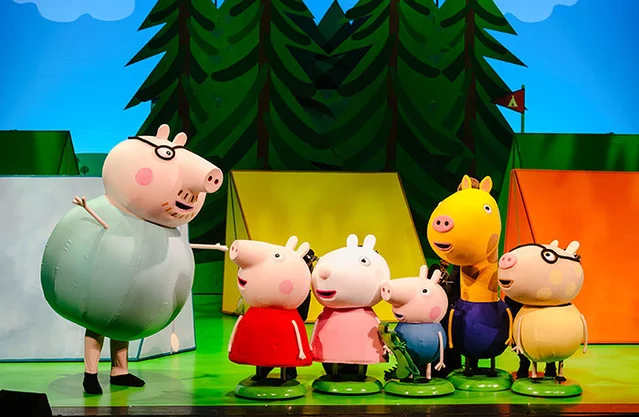 Peppa Pig Production Shot 1