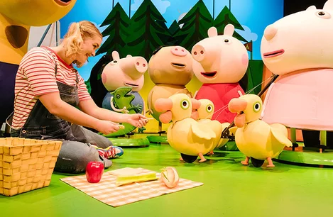 Peppa Pig Production Shot 2