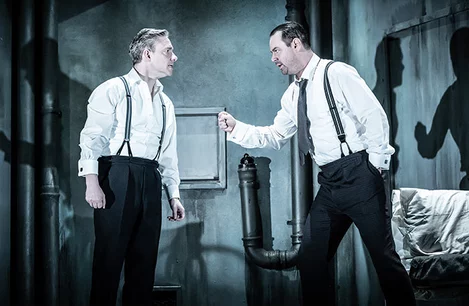 Danny Dyer, Martin Freeman in Pinter 7: A Slight Ache/The Dumb Waiter at the Harold Pinter Theatre
