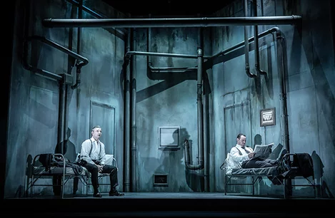 Danny Dyer, Martin Freeman in Pinter 7: A Slight Ache/The Dumb Waiter at the Harold Pinter Theatre