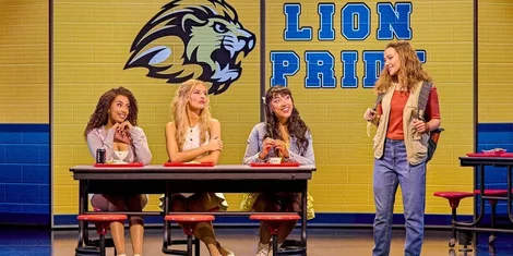 The Plastics and Cady in Mean Girls the Musical