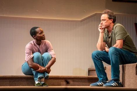 Lupita Nyong'o and Greg Keller in Pre-Existing Condition
