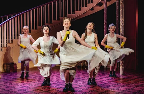 The cast of Pride and Prejudice* (*sort of) at the Criterion Theatre