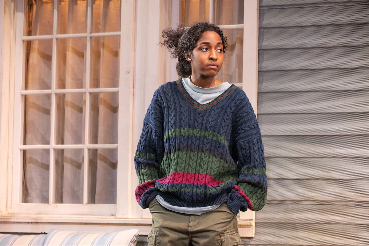 Ayo Edebiri in Proof on Broadway