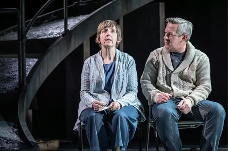 Julie Hesmondhalgh and Tony Hirst in Punch, West End