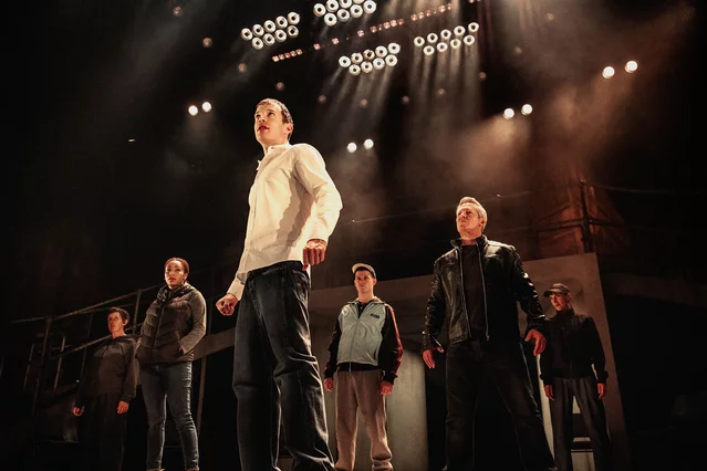 The West End cast of Punch at Apollo Theatre