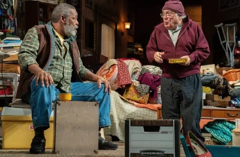 Ray Anthony Thomas and Danny DeVito in I Need That