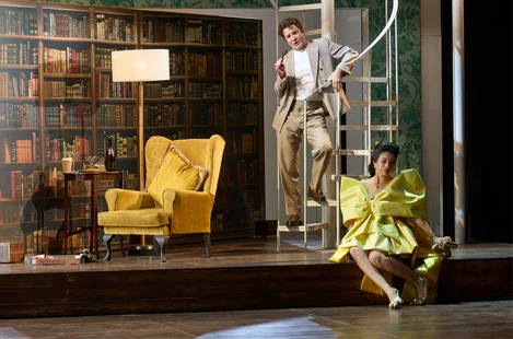 Charles Rice and Isabelle Peters in ENO's Cinderella (La Cenerentola)