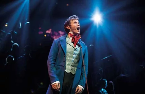 Rob Houchen as Marius in Les Miserables Concert at the Gielgud Theatre, London