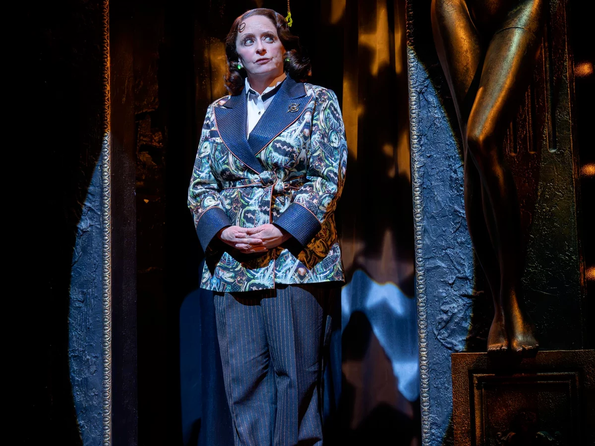 Rachel Dratch plays the Narrator in The Rocky Horror Show