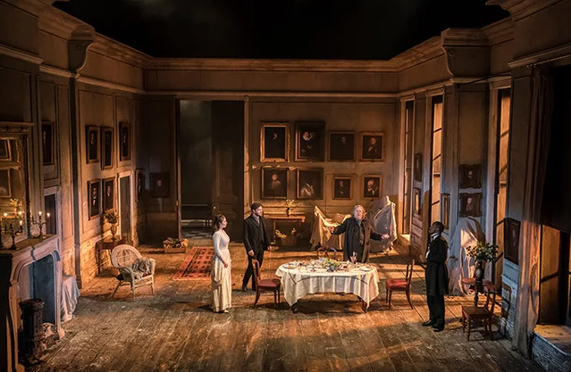 Cast of Rosmersholm at Duke of York's Theatre, London - photography by Johan Persson