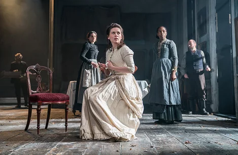 Hayley Atwell and cast of Rosmersholm at Duke of York's Theatre, London - photography by Johan Persson