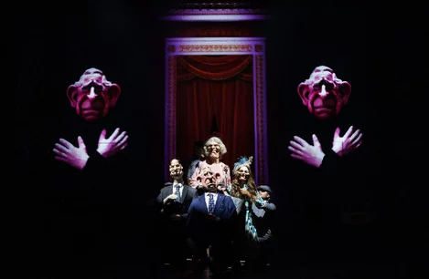 The Royal Family in Spitting Image The Musical