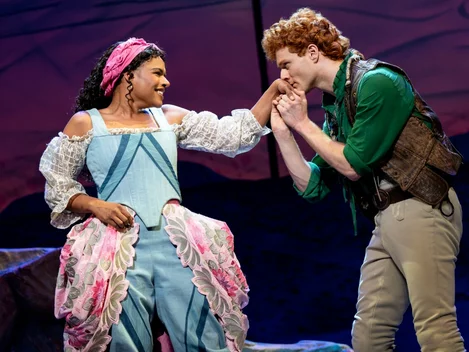 Samantha Williams and Nicholas Barasch in Pirates of Penzance
