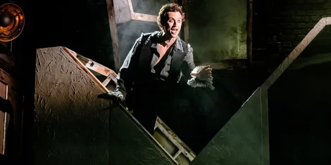 Jordan Luke Gage in Saving Mozart at The Other Palace